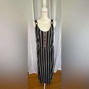 Derek Heart size large striped maxi dress